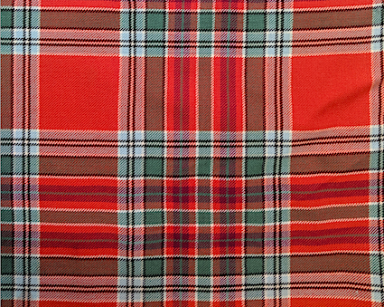 The McBain Chief tartan, from Hughston McBain of McBain's kilt